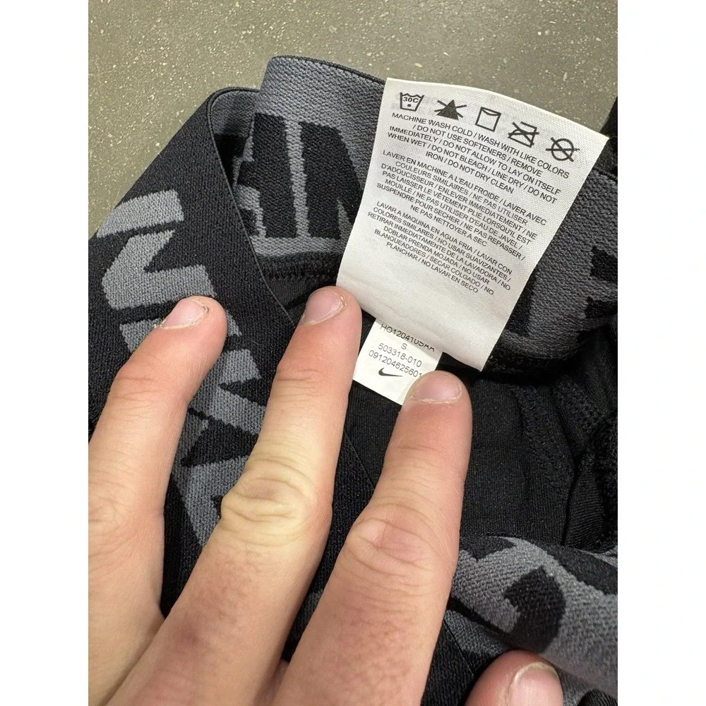 Nike Pro Mens Small NFL Black Solid Combat Hyperstong Padded Shorts Football